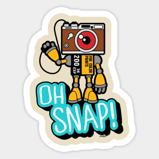 Oh Snap! Photography Sticker